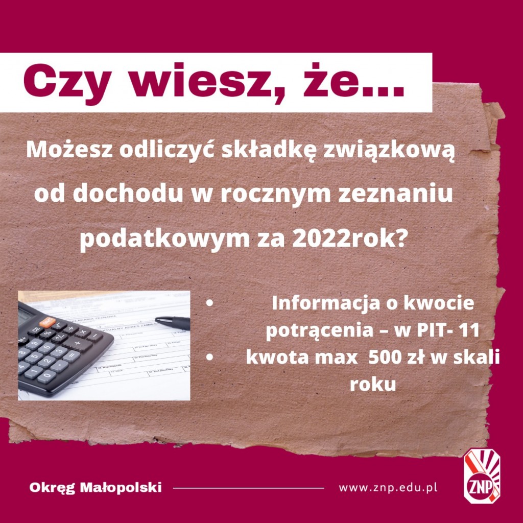 Odliczenie od podatku